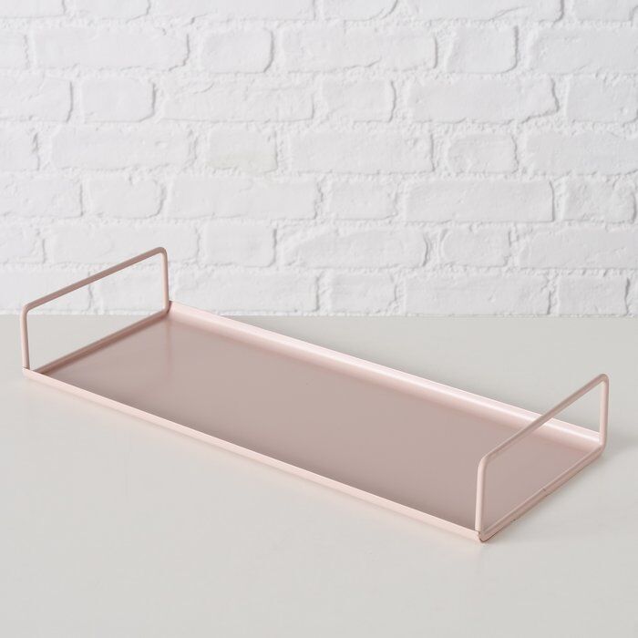 Deko Tablett Alano rosa