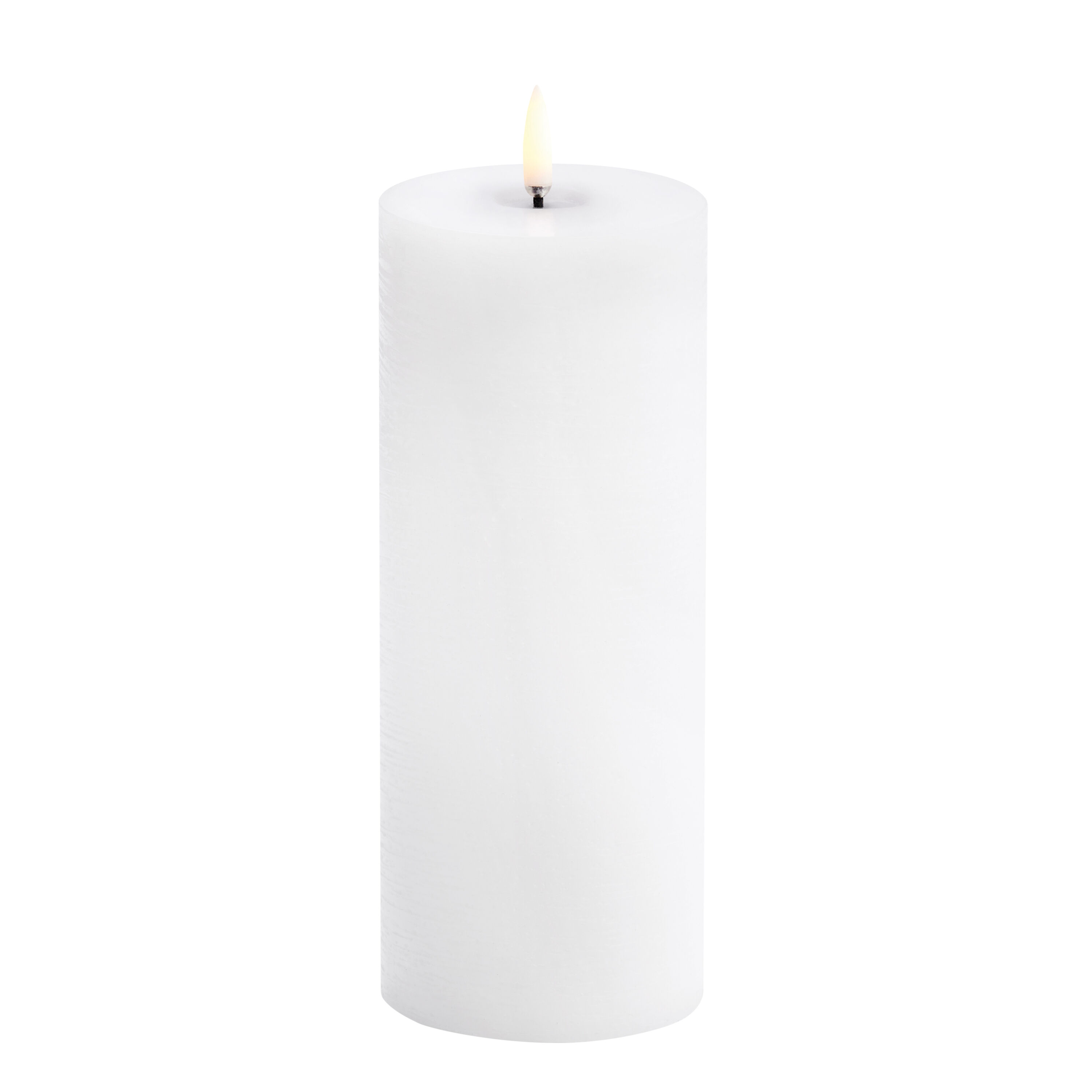 Uyuni-UL-PI-NWM78020-Melted-Pillar-Candles-large Uyuni LED Stumpenkerze 7,8x20cm melted rustic nordic white