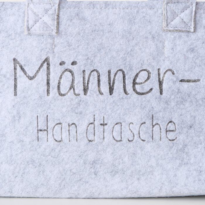 Detailbild-PYwoB29B-large Flaschenträger Männerhandtasche dunkelgrau