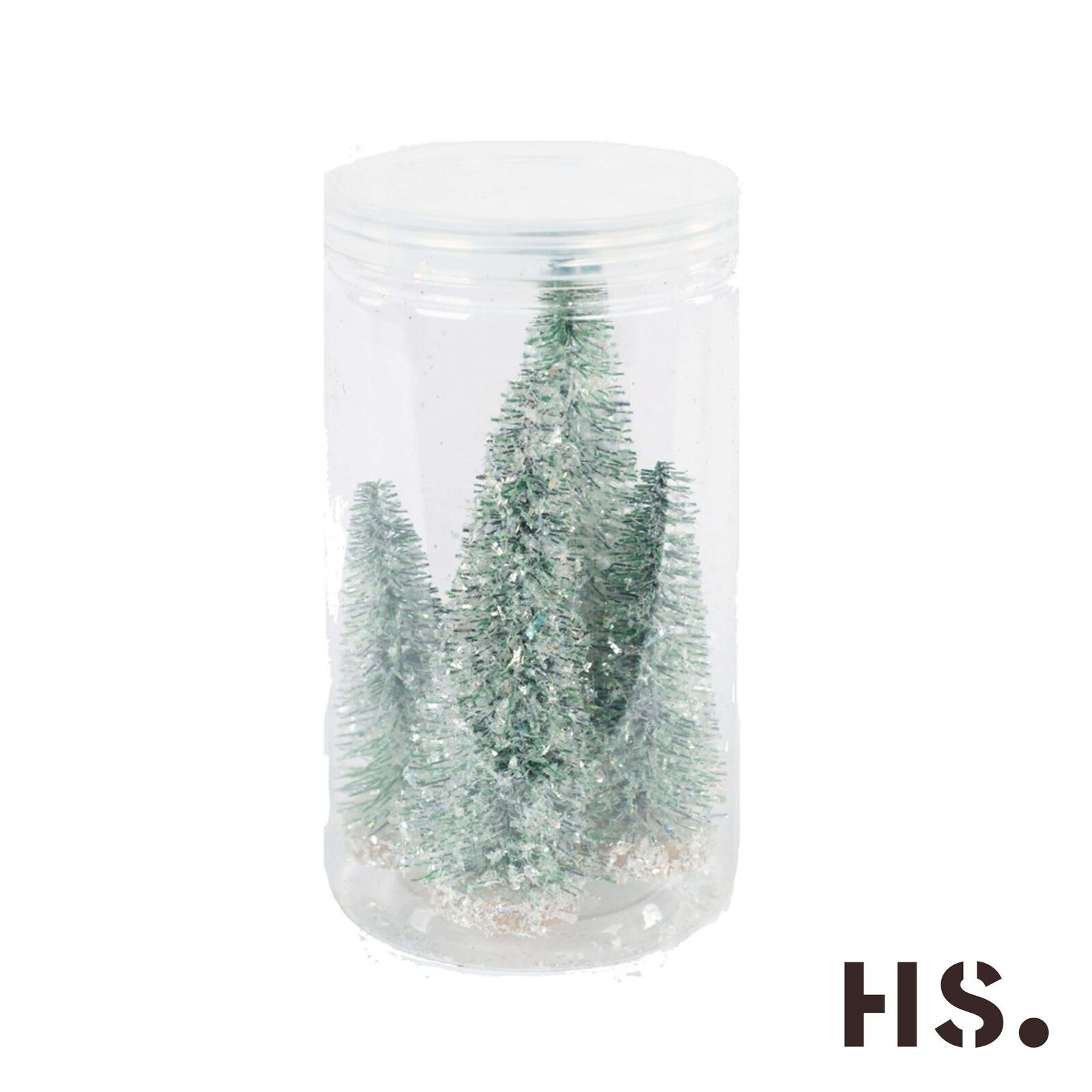 S_4ZXC-Q Tree Grue Dekotannen grün