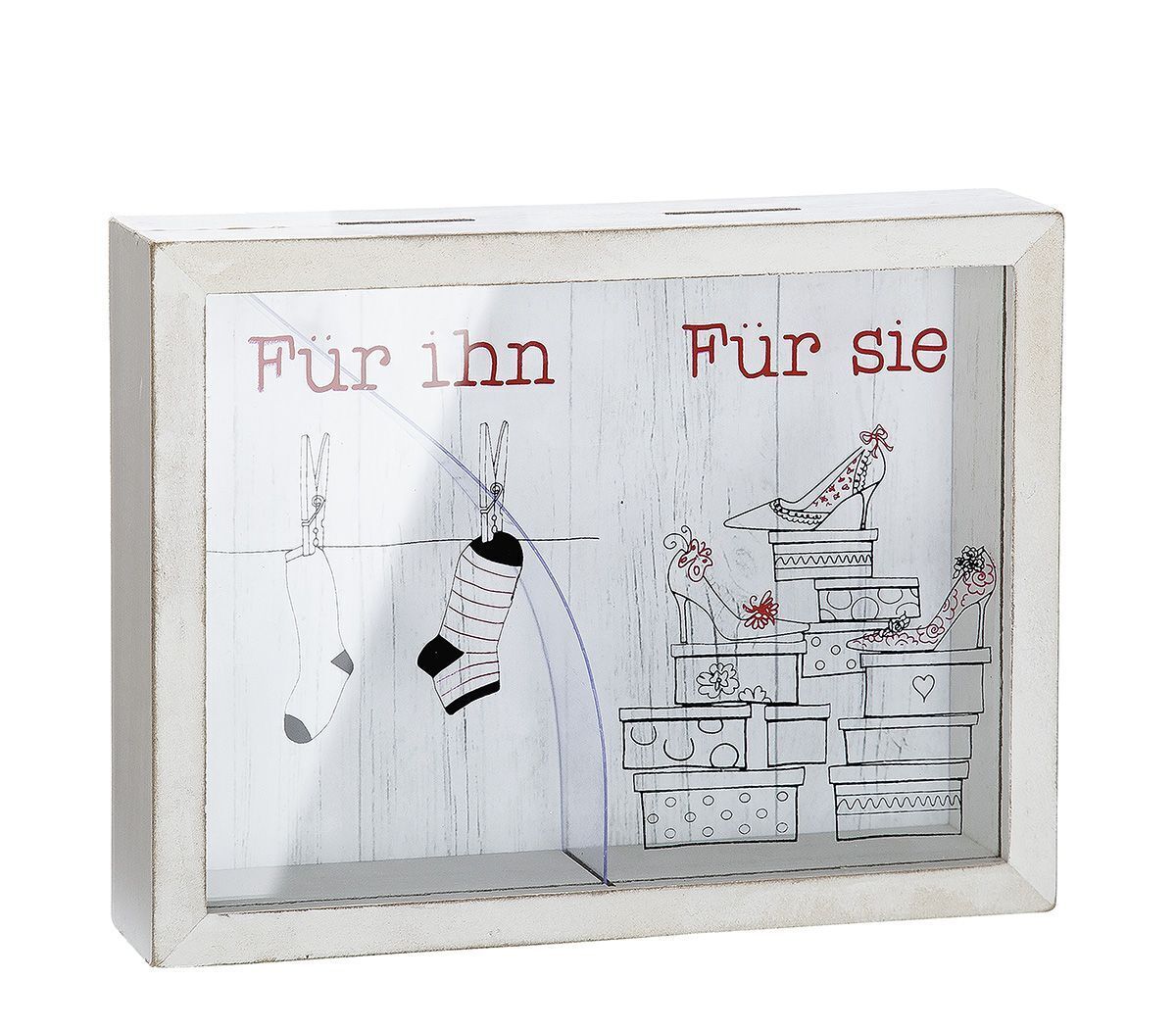 45742_1 Spardose Für ihn & Für sie