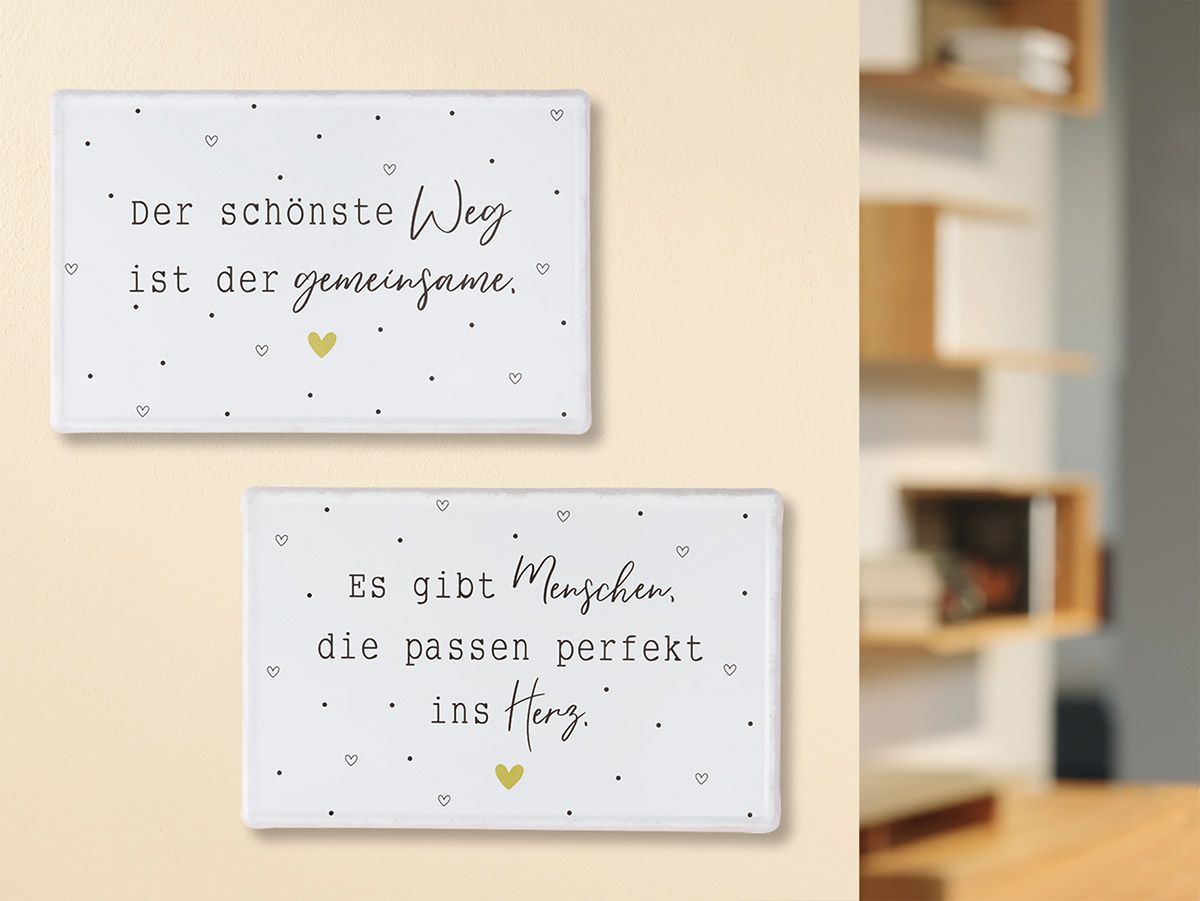 Deko Schild Gemeinsamer Weg Variante 1
