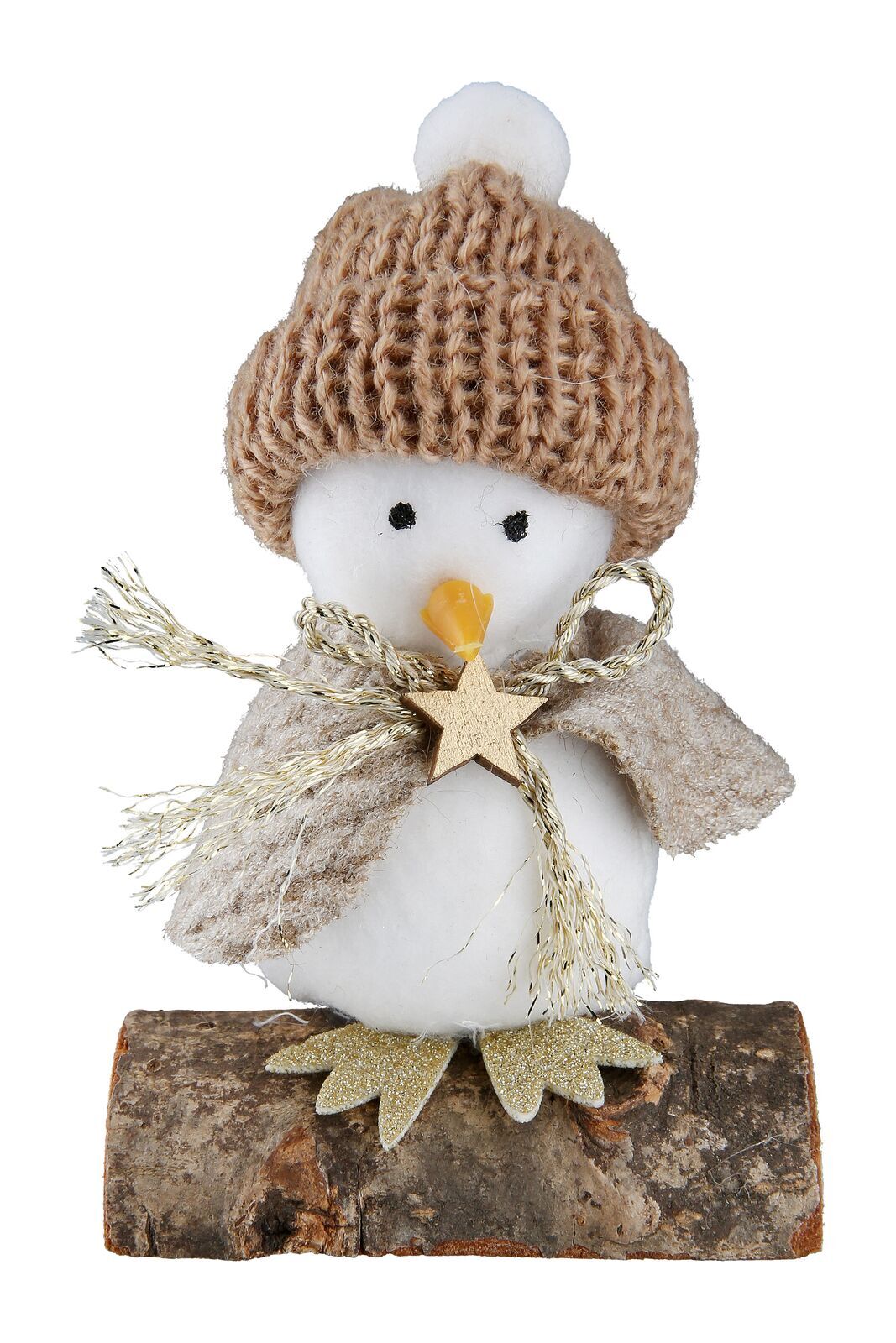 Deko Figur Schneemann Simon 12cm 2-fach sortiert Draußen, Natur, Winter, Schneemann, Hut