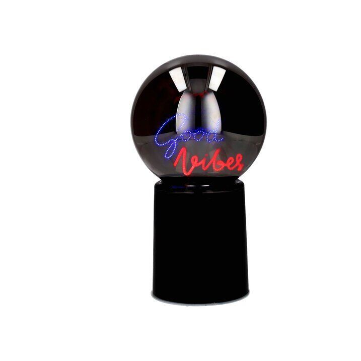 Glowmance LED Leuchtkugel Good Vibes 21cm Licht