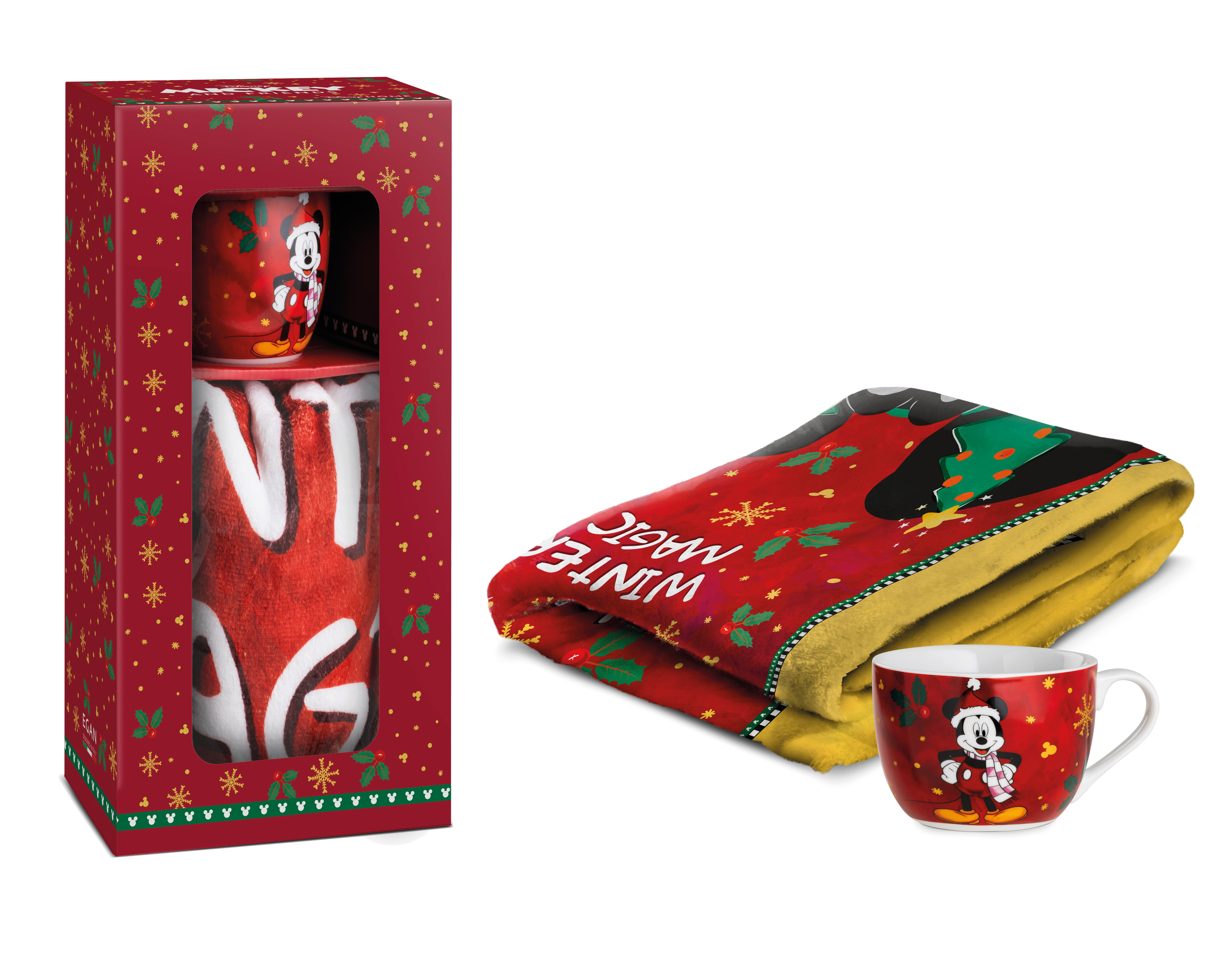 Disney Decke Mickey Mouse - Winter Magic Pokal