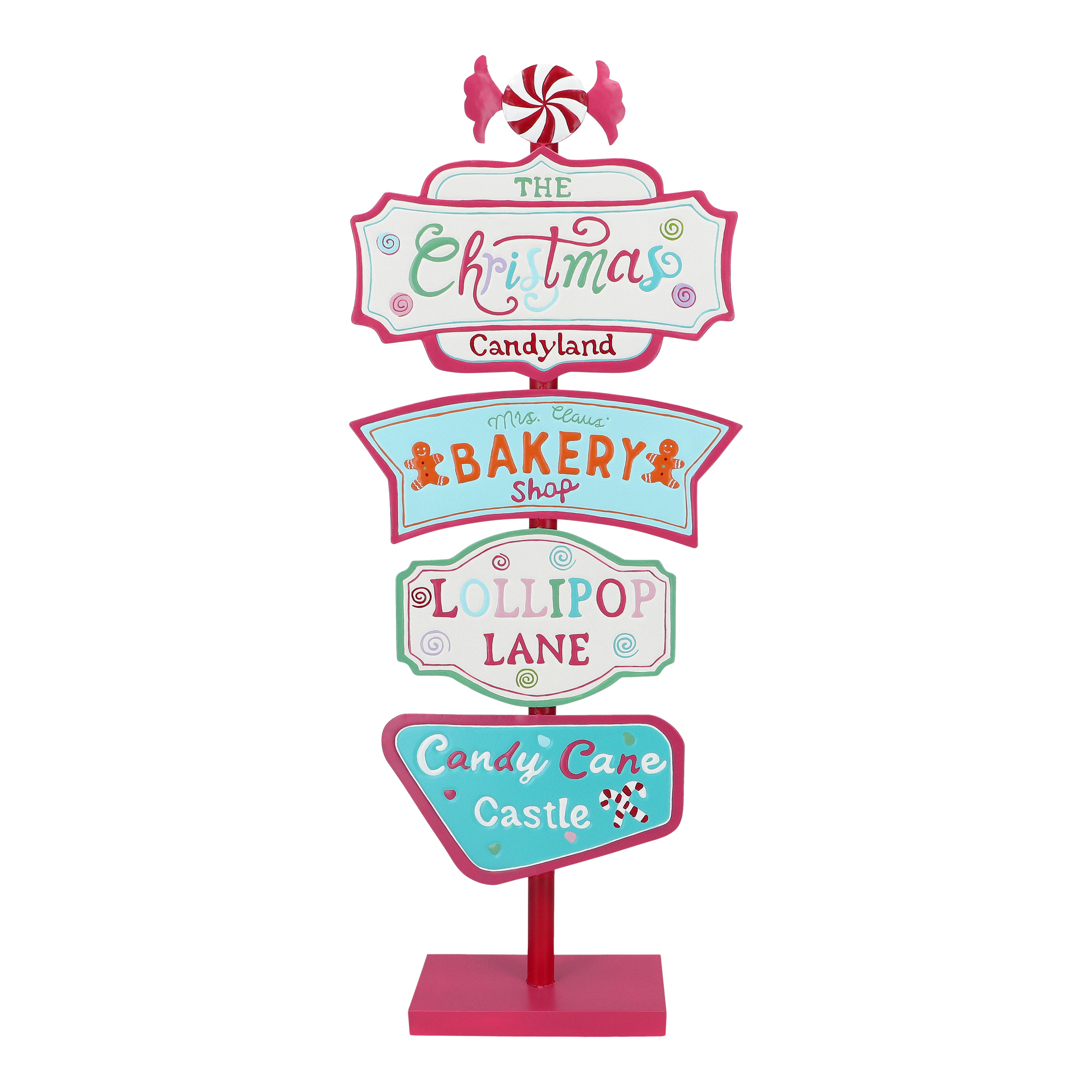 Candyland Schild Gingerbread 107cm Candyland Schild Gingerbread 107cm