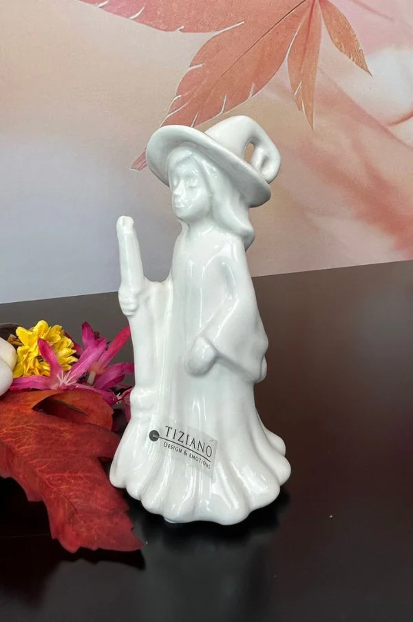 Hexe Franca 13cm cremeweiß Hexe Franca 13cm cremeweiß