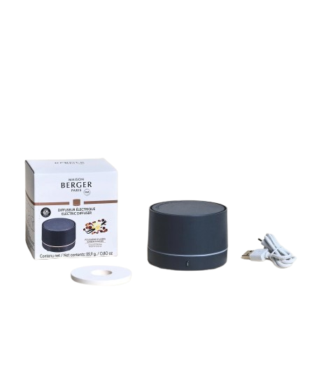 Nomade Tragbarer Duftdiffuser Grau - Pudriger Amber