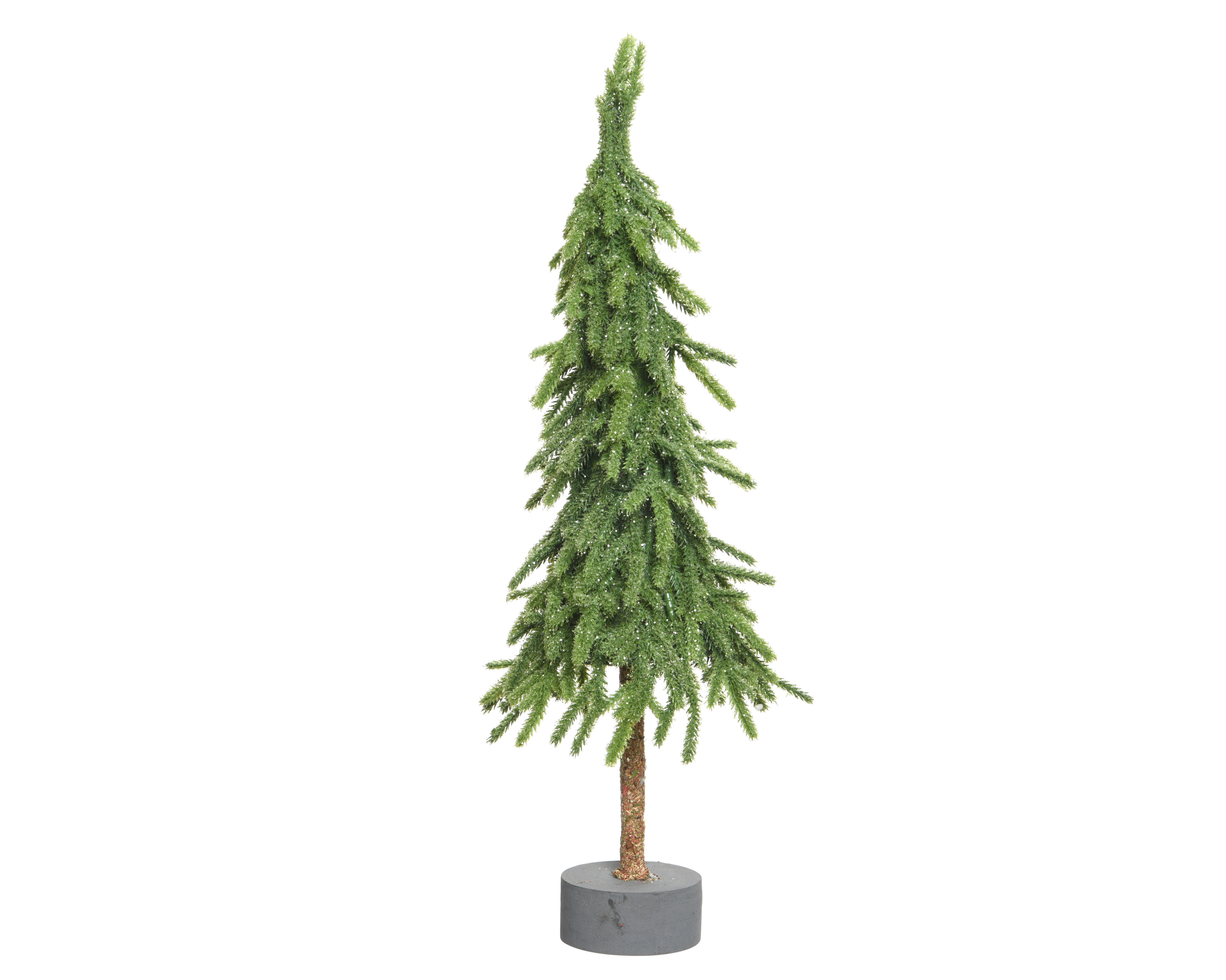 Dekofigur Tanne 45cm Tannenbaum, Kunstpflanze, Künstliche Tanne, Weihnachtsbaum, Grünes Nadelgewächs