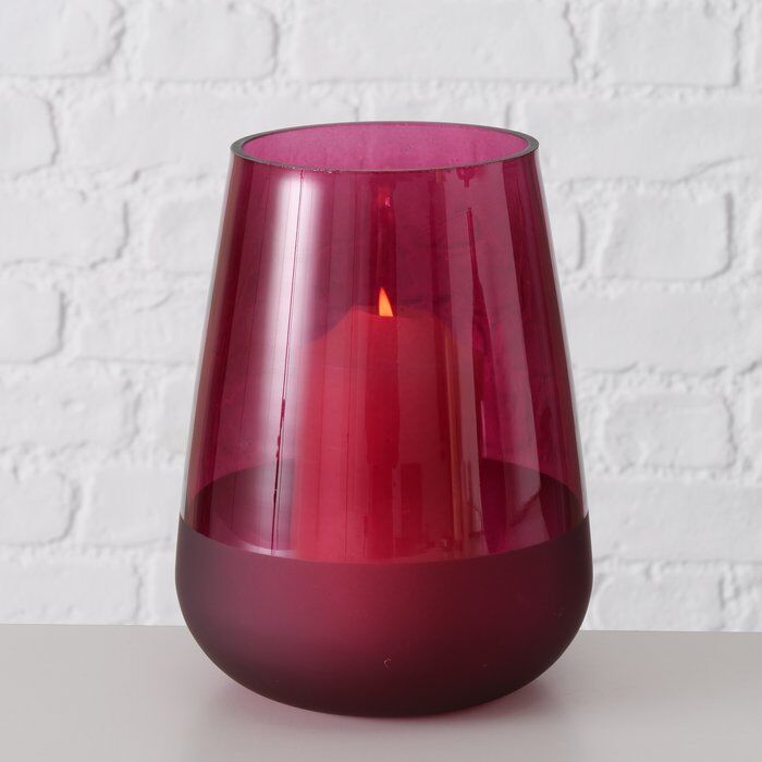 Windlicht Fury pink 20cm