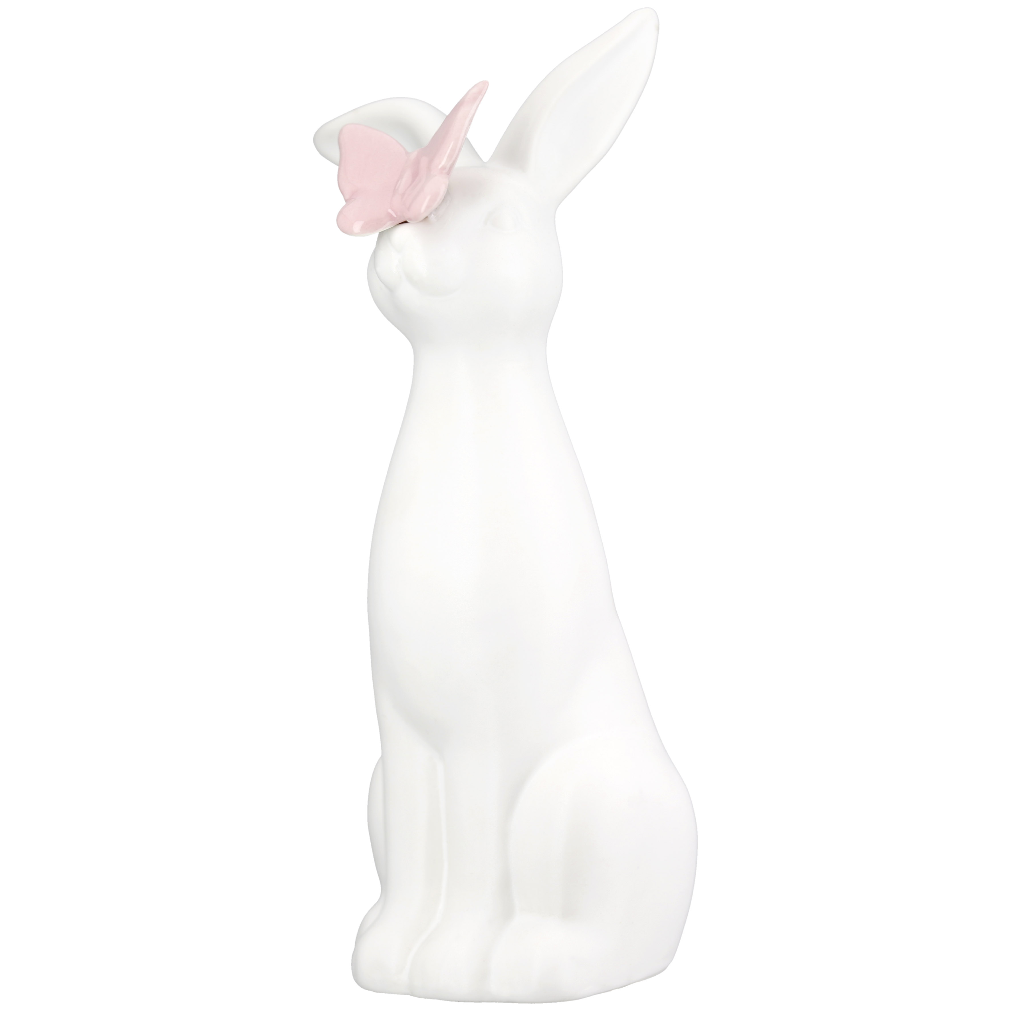 Dekofigur Hase Isa Porzellan 21cm