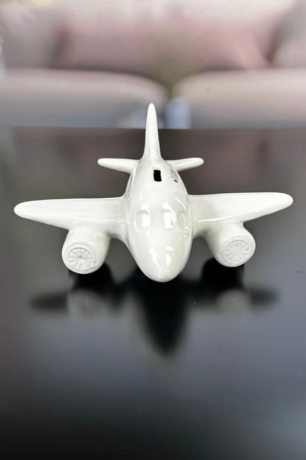 Spardose Flugzeug Soldo 13cm