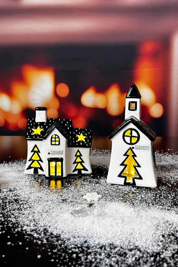 Lichthaus Pedaso 17cm LED cremeweiß/schwarz Lichthaus Pedaso 17cm LED cremeweiß/schwarz