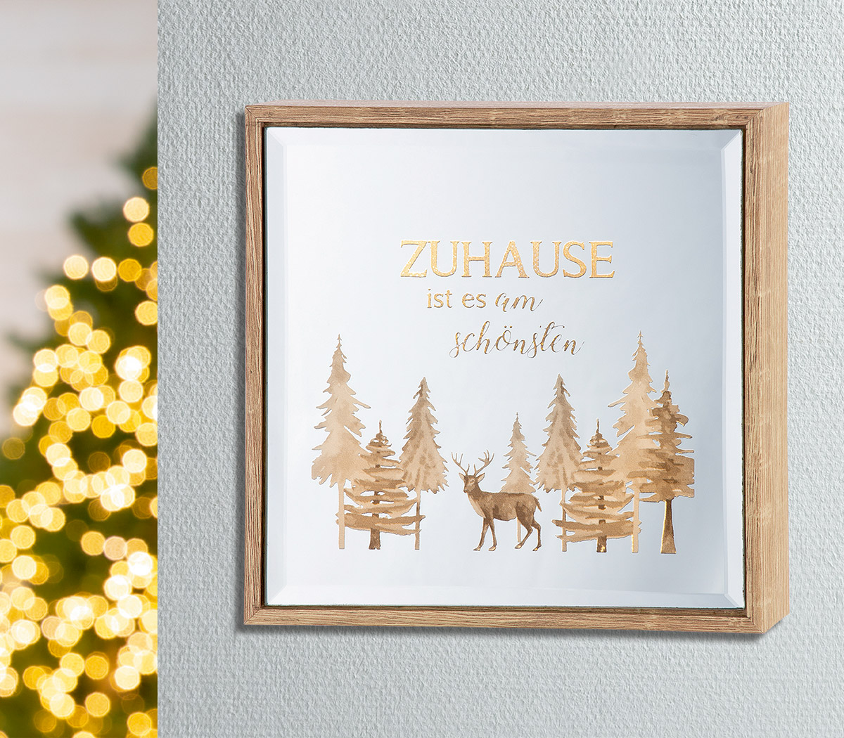 Spiegelbild Zuhause 21cm Spiegelbild Zuhause 21cm