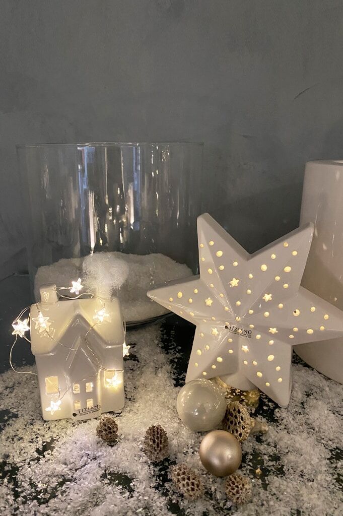 Stern Lazio 20cm LED cremeweiß