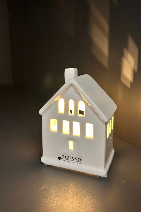 Lichthaus Tribano LED 11cm cremeweiß Lichthaus Tribano LED 11cm cremeweiß