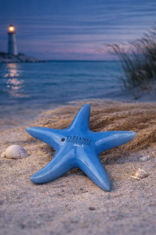 Seestern Mirana 8cm blau