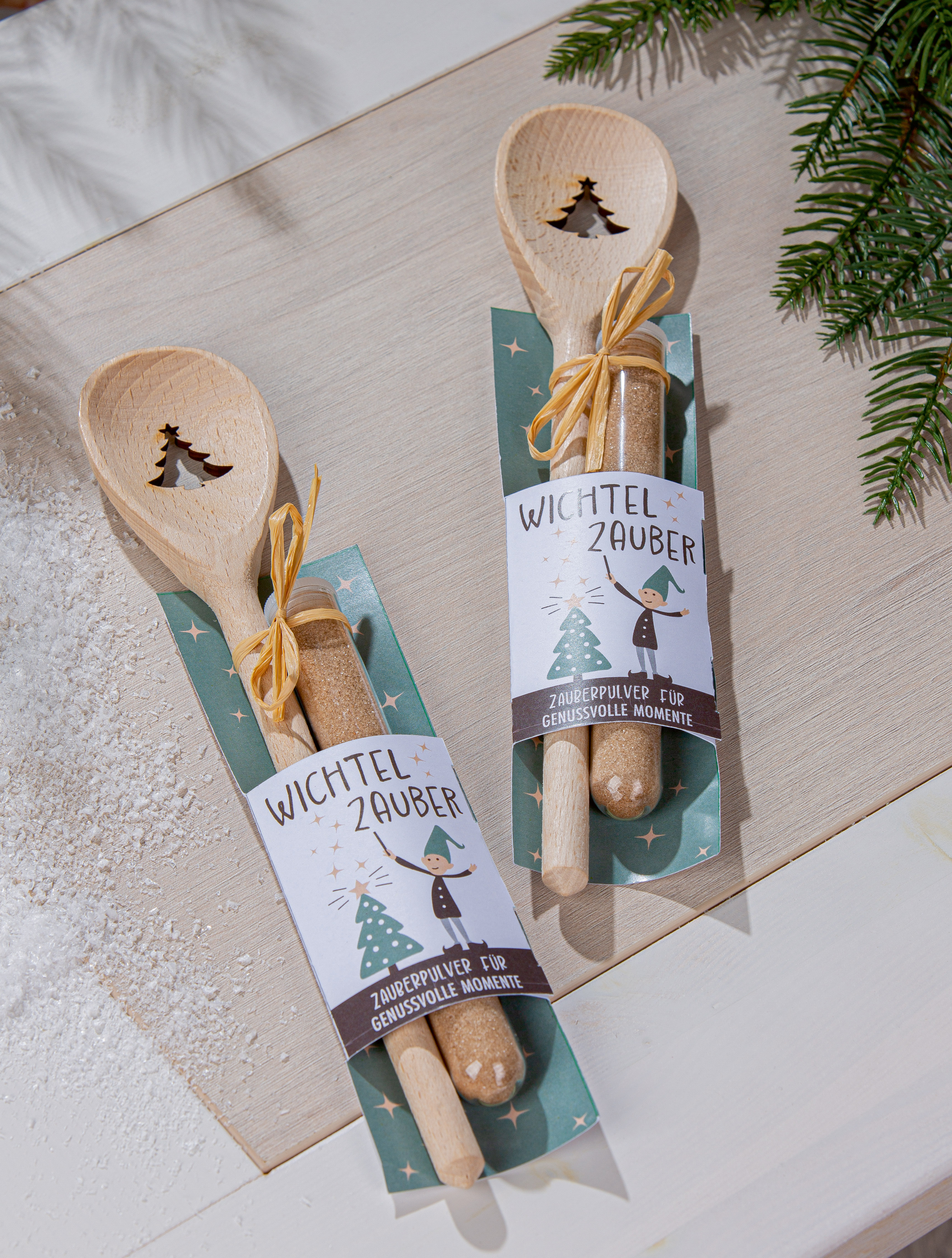 Holz, Spatel, Zuckerstange, Zucker, Weihnachtszauber