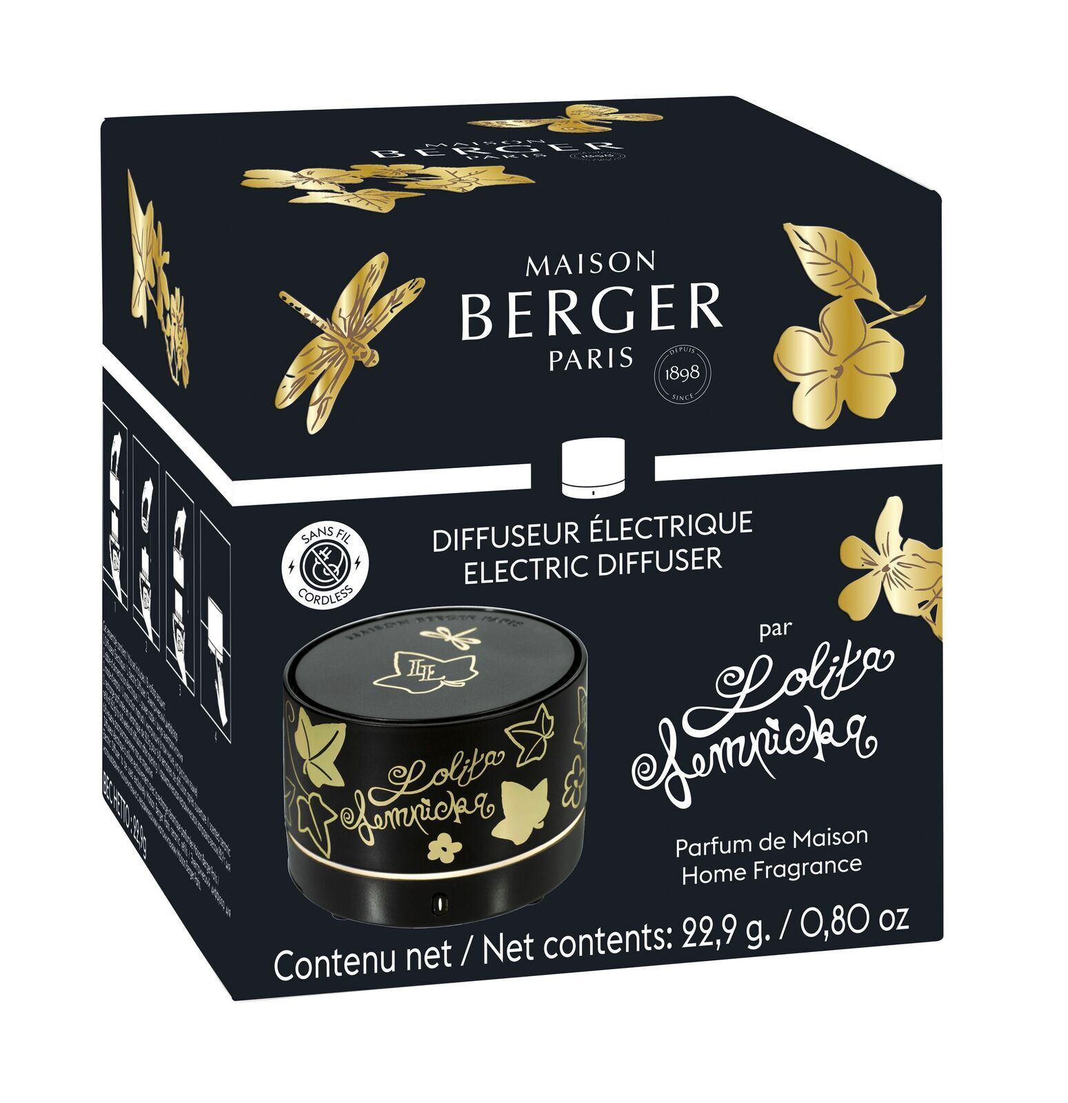 Lolita Lempicka Tragbarer Duftdiffuser Schatz, Kräuterig, Kräuter, Pflanze