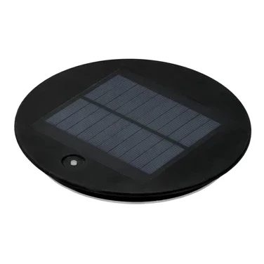 solarpanel, solar, round, disk, garden light