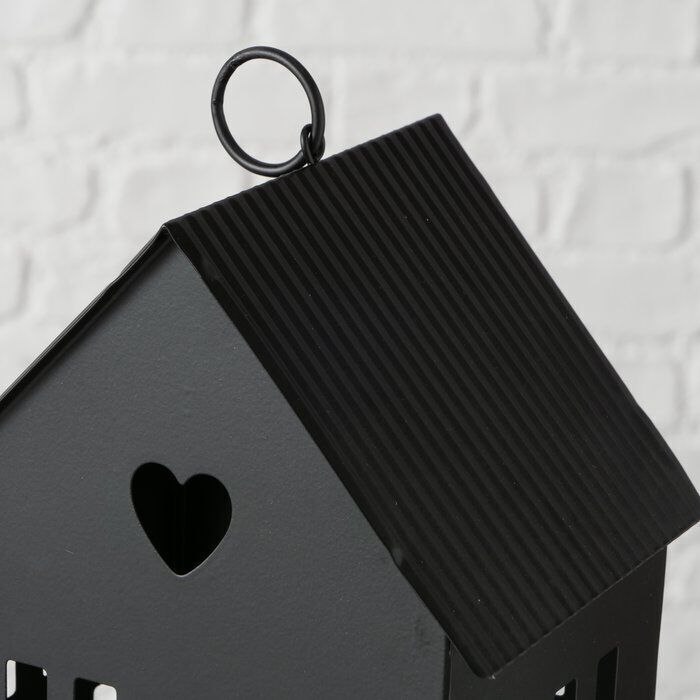 Detailbild-YKANM3Sz-large Kerzenlaterne Alamo schwarz 13cm