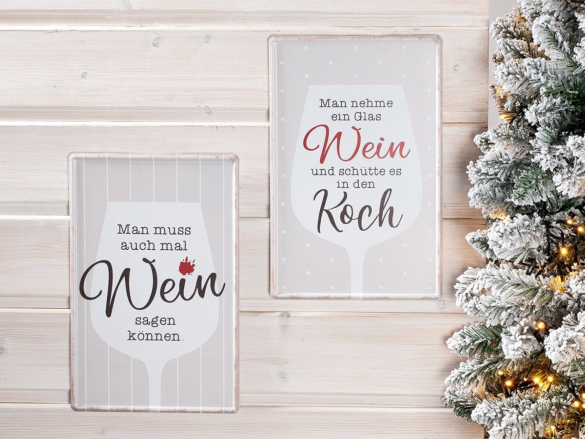 Deko Schild Weinfest Variante 2 Weihnachten, Weihnachtsdekorationen, Festival