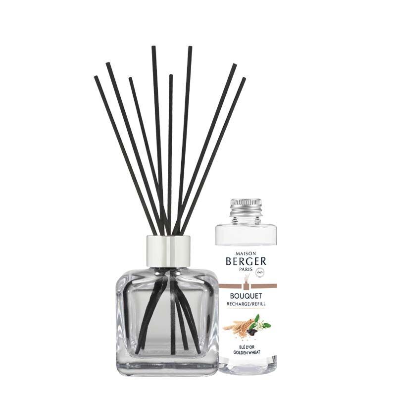 7595_BOUQUET-PARFUME-CUBE-RECH-BOUILLOTTE-BLE-D-OR_100ML_800X800 Goldener Weizen Raumduft Diffuser