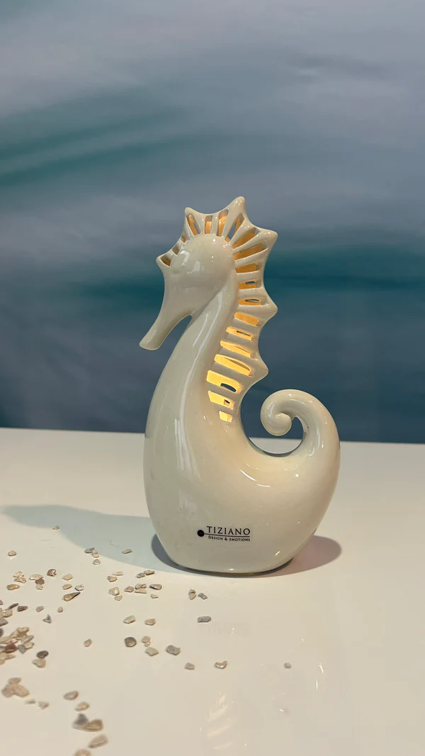 Seepferd Morana LED cremeweiß 20cm