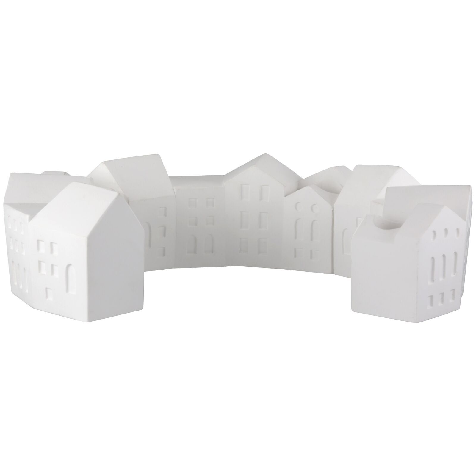 Adventsleuchter Rivitalo Gips weiß Couch, Mobiliar, Tabelle