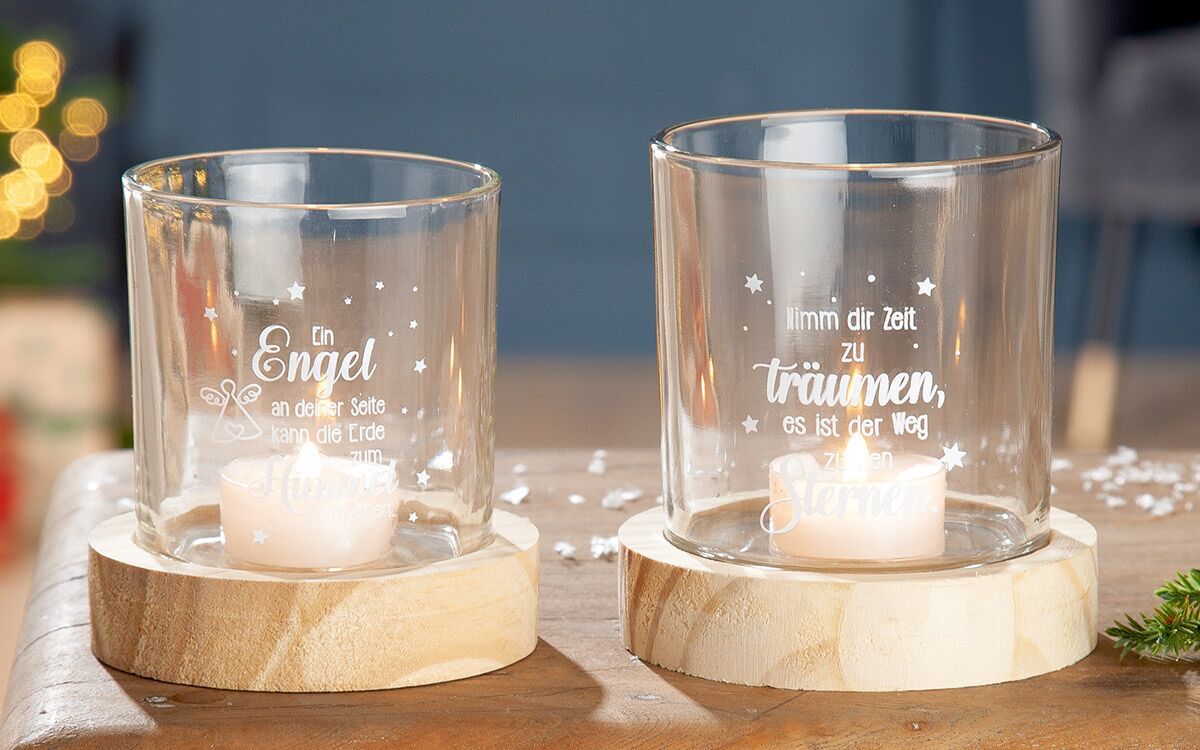 24595 Windlicht Weisheit 11,5cm Variante 1