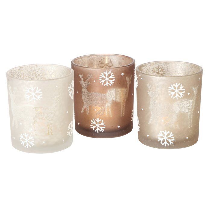 Windlicht Merivo 9cm creme