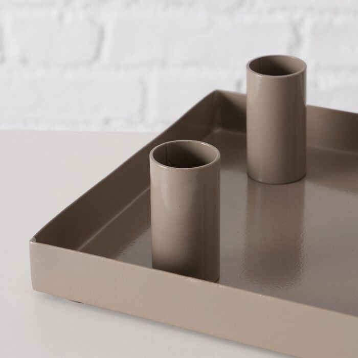 Kerzenleuchter Rimalh braun