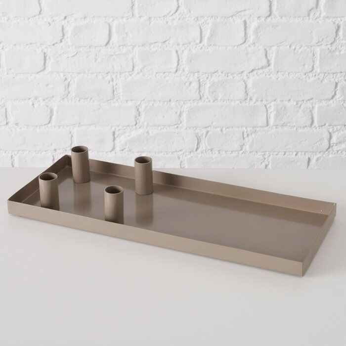 Kerzenleuchter Rimalh braun