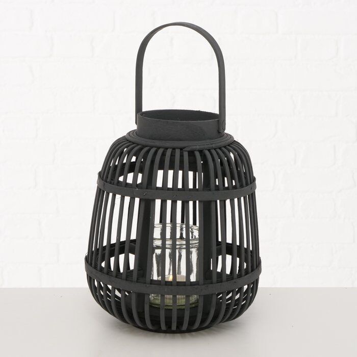 Einzelbild-m0_1nBK7-large Windlicht Taneja 24cm schwarz