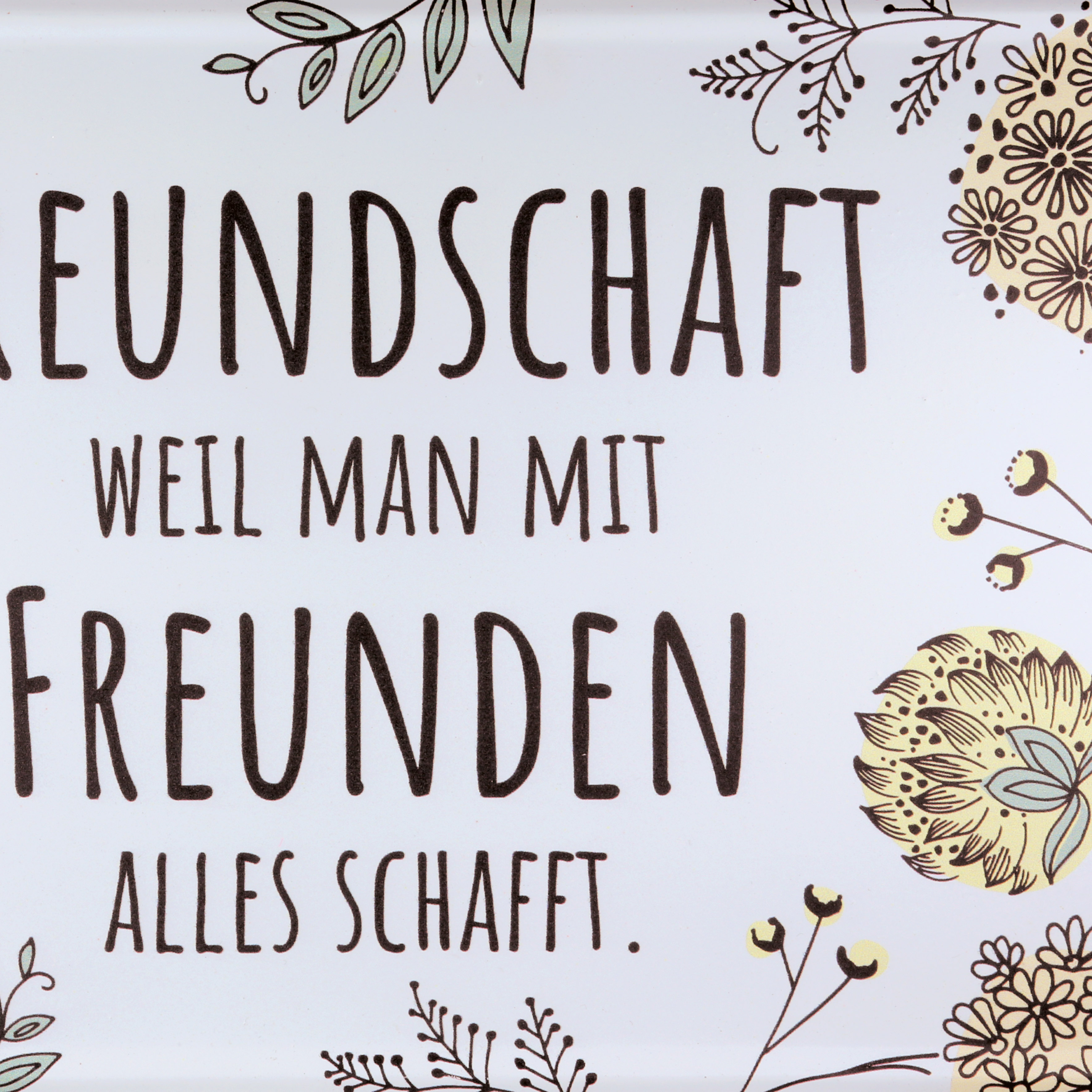 Deko Schild Bauerngarten - Freunden Deko Schild Bauerngarten - Freunden