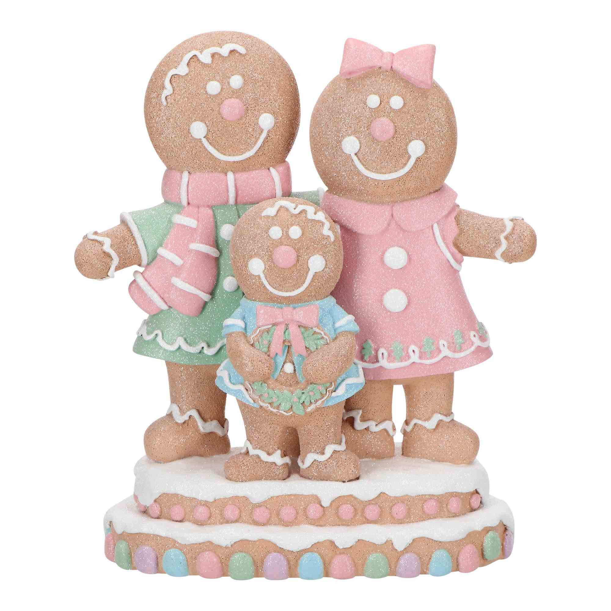 Gingerbread Familie 26cm Essen, Süßigkeiten, Geburtstagstorte, Sahne, Nachtisch
