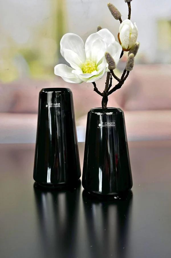 Vase Luminara 18cm schwarz
