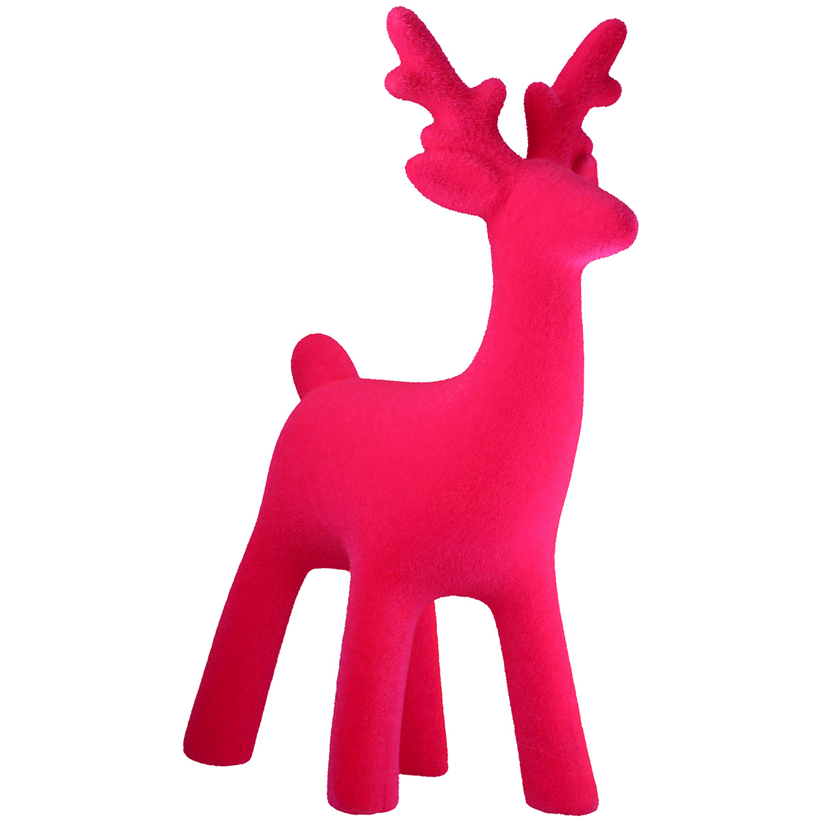Dekofigur Hirsch Poppy pink Plushie, Deer toy, Pink color, Stuffed animal, Reindeer