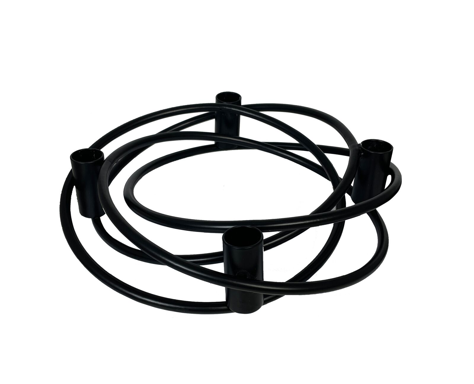 1120012313 Kerzenhalter Smog schwarz 27cm