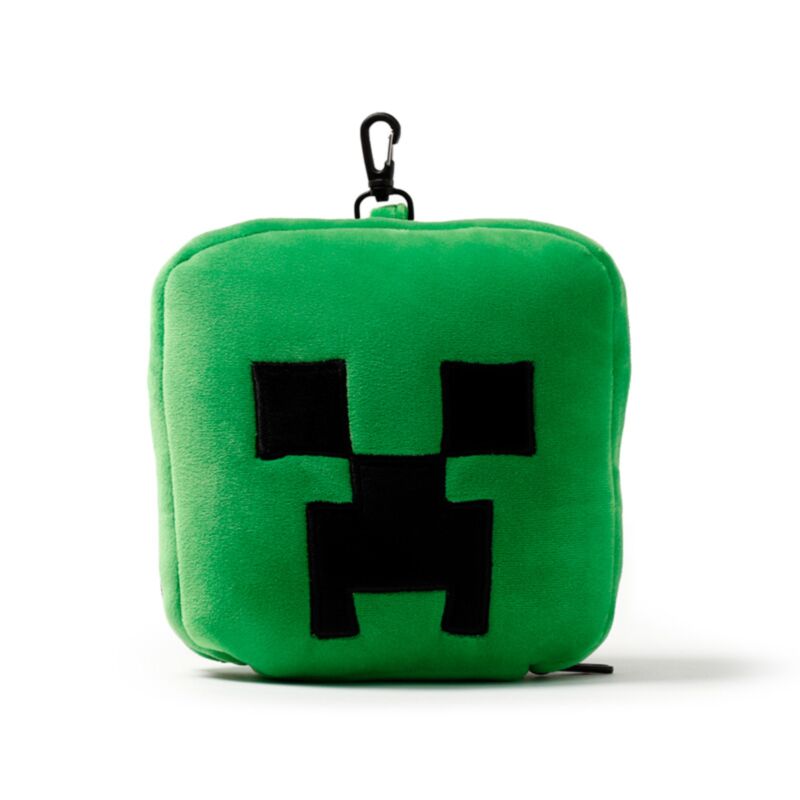 Relaxeazzz Minecraft Creeper Plüsch Reisekissen & Schlafmaske Relaxeazzz Minecraft Creeper Plüsch Reisekissen & Schlafmaske