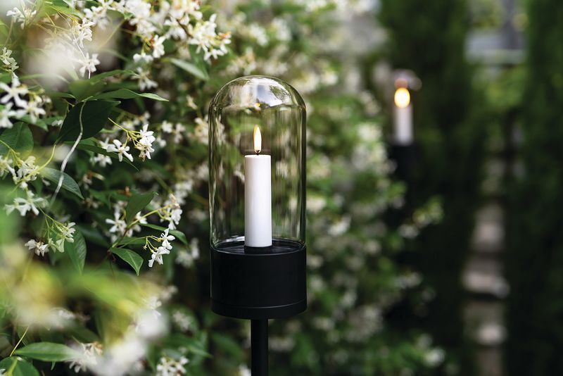 Uyuni Outdoor Lantern Kerzenlaterne schwarz