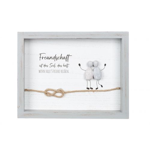 Steinbild Freundschaft Variante 1 Steinbild Freundschaft Variante 1