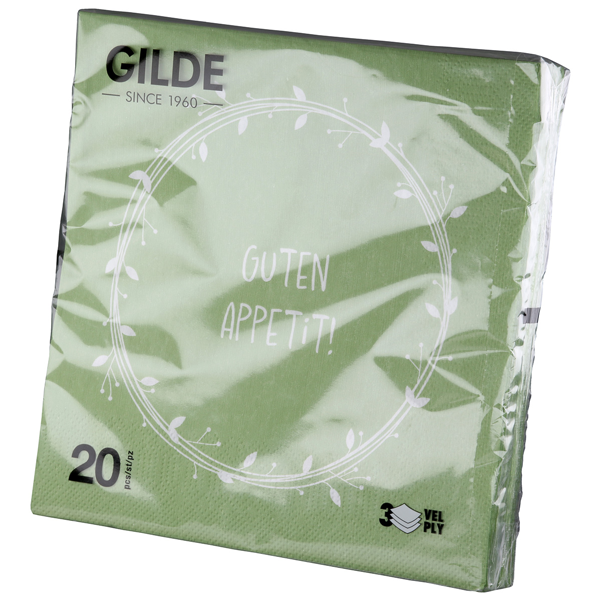 Serviette Guten Appetit grün