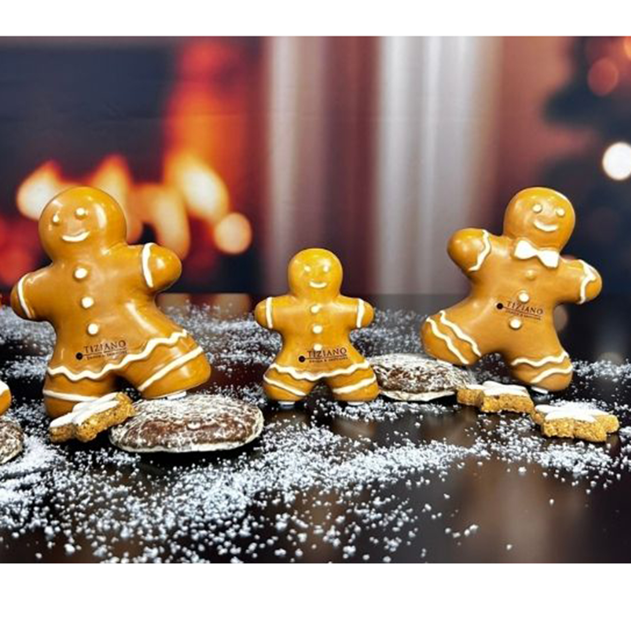 Lebkuchenfigur Piani Frau 9cm Lebkuchenfigur Piani Frau 9cm