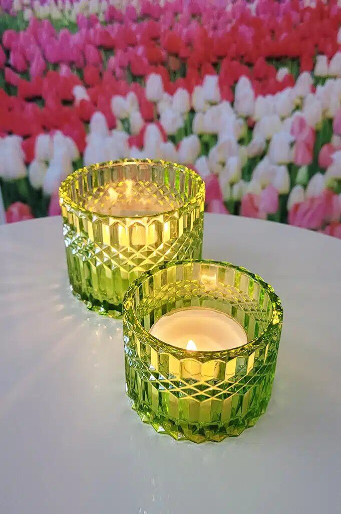 grimsby-gruen Teelichthalter Grimsby grün 10,5cm