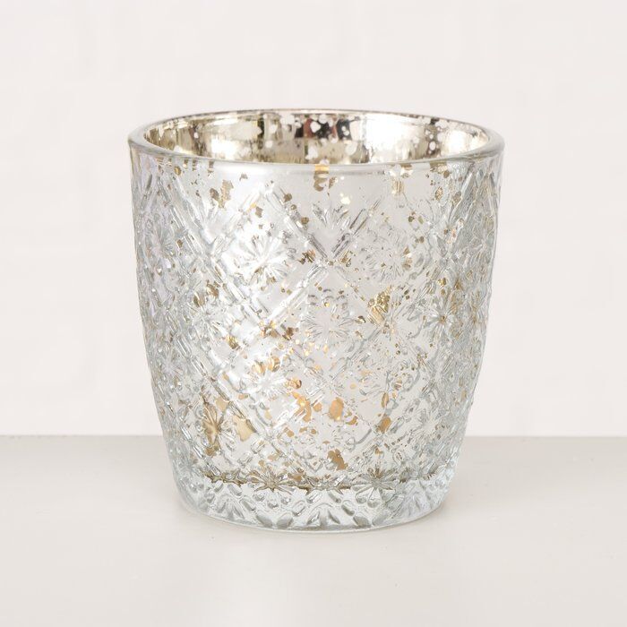 Windlicht Patty silber 7cm Variante 3