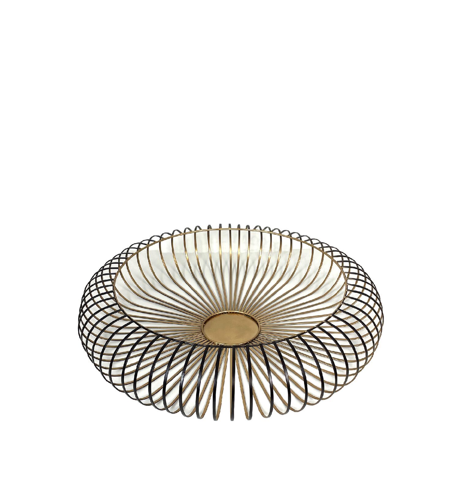 1120009538 Korbschale Bilbo antik gold 40cm