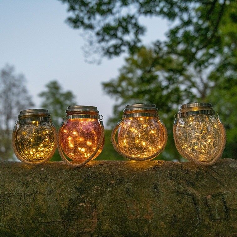 Solarlampe Viggo gelb