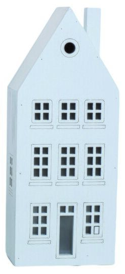 hogeledhaus3 Lichthaus LED weiß 20cm Variante 3