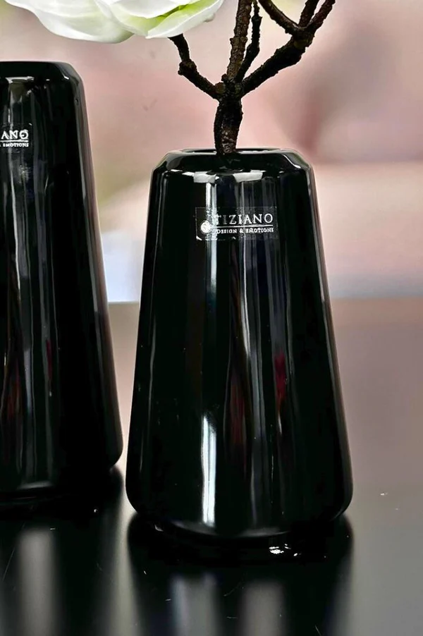 Vase Luminara 18cm schwarz